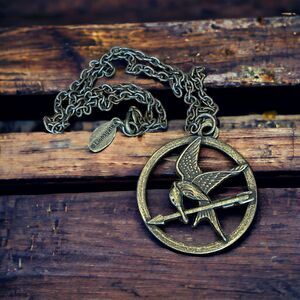 The Hunger Games Collectible Katniss Mockingjay Pendant Necklace Lionsgate